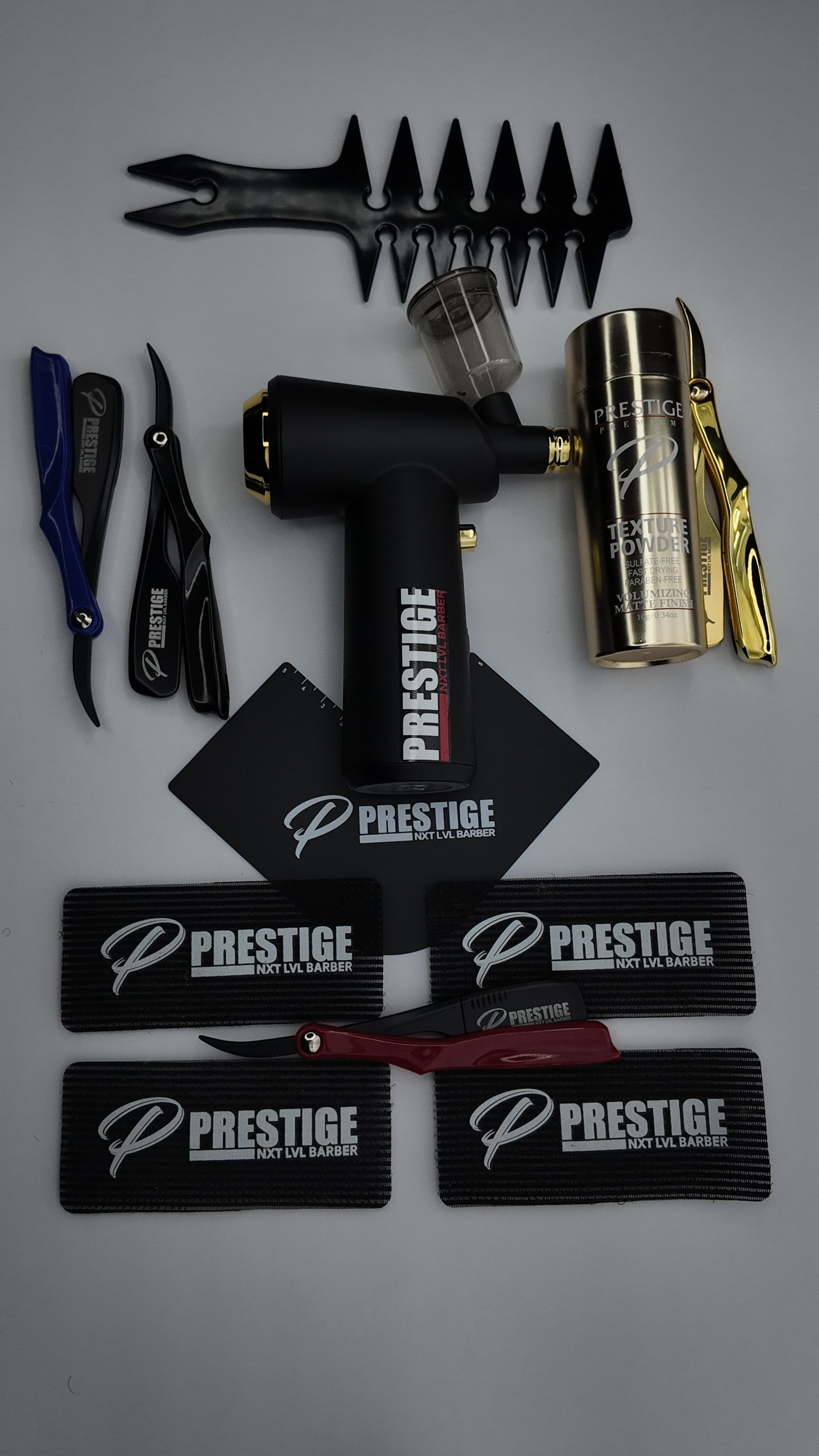 BUNDLE NIGHT-BLACK PrestigeNXTLVL Barber Enhancement Gun