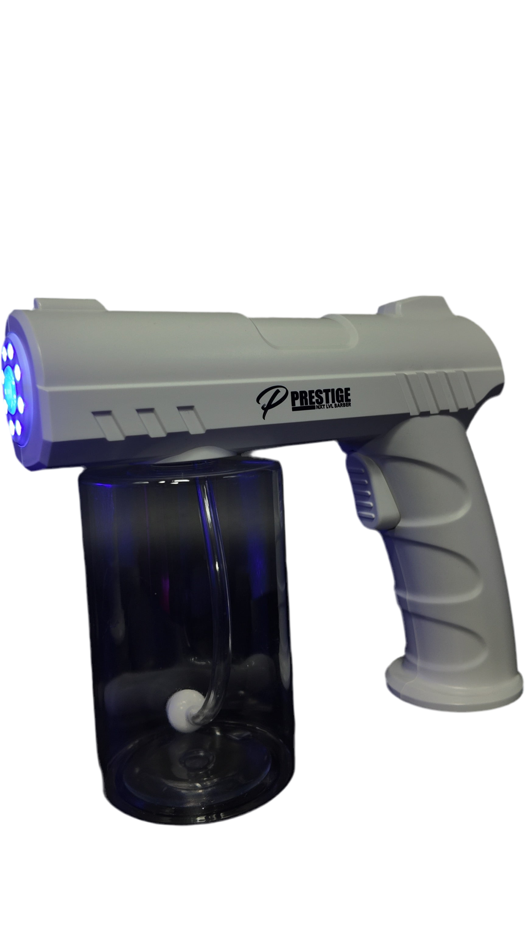 GHOST Prestige NXTLVLBarber Spray Bottle with Blue Light