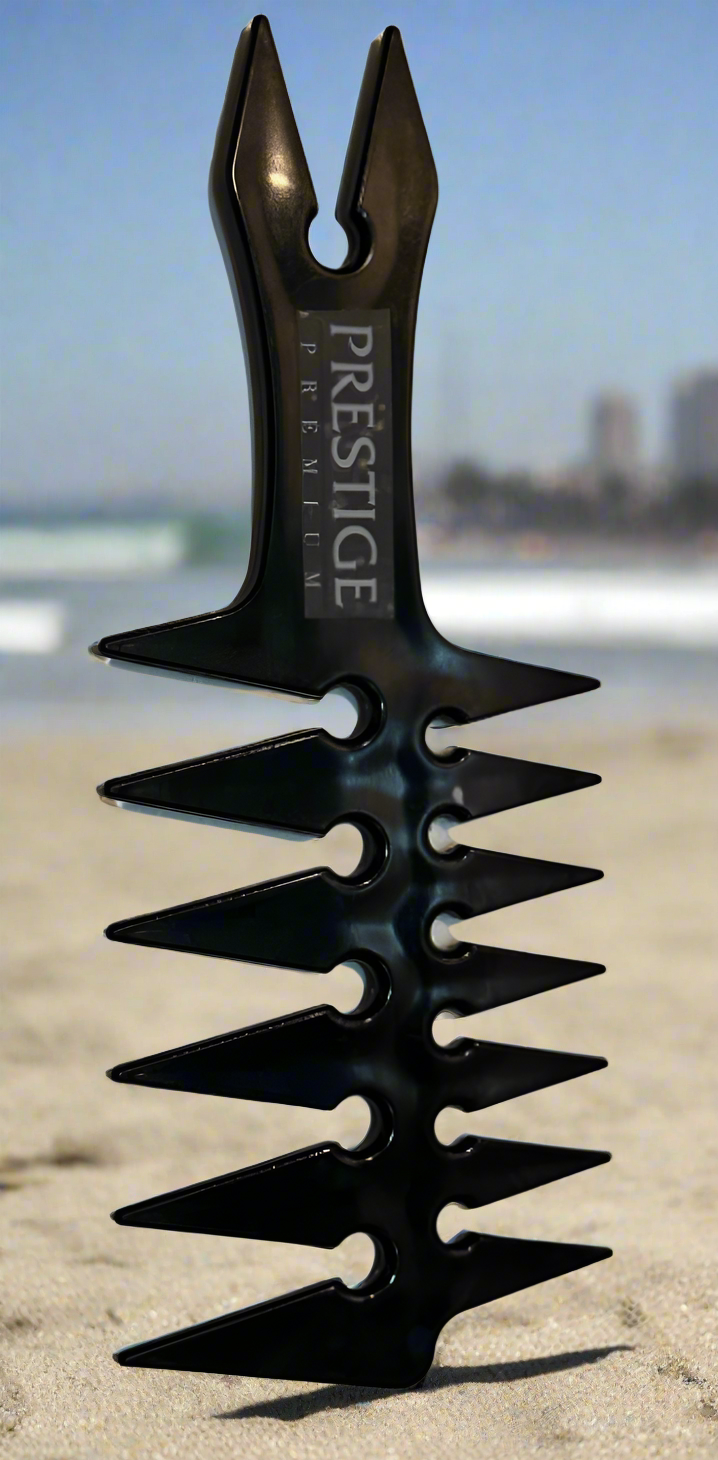 Wide triple tooth texturizing comb