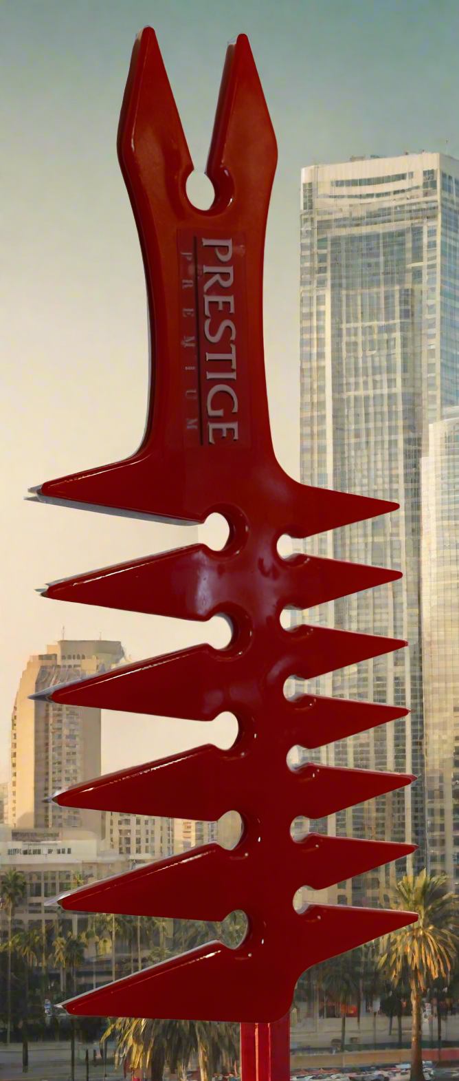 Wide triple tooth texturizing comb