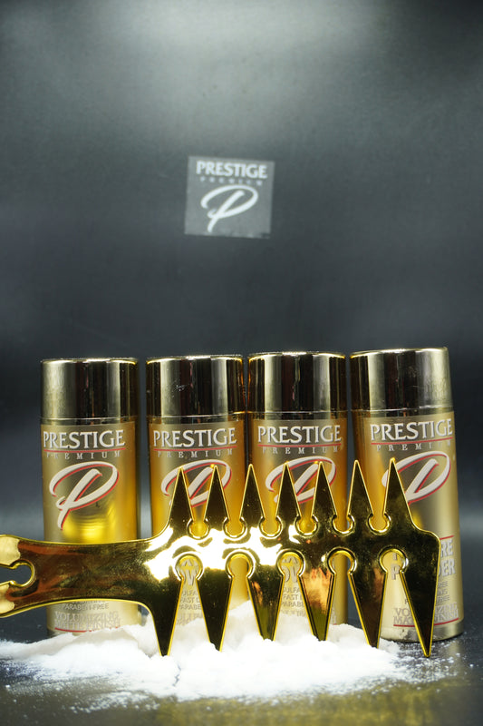 Prestige Texture Powder 4 bottles 1 Texture Comb