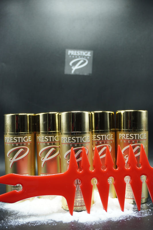 Prestige Texture Powder 5 bottles 1 Comb