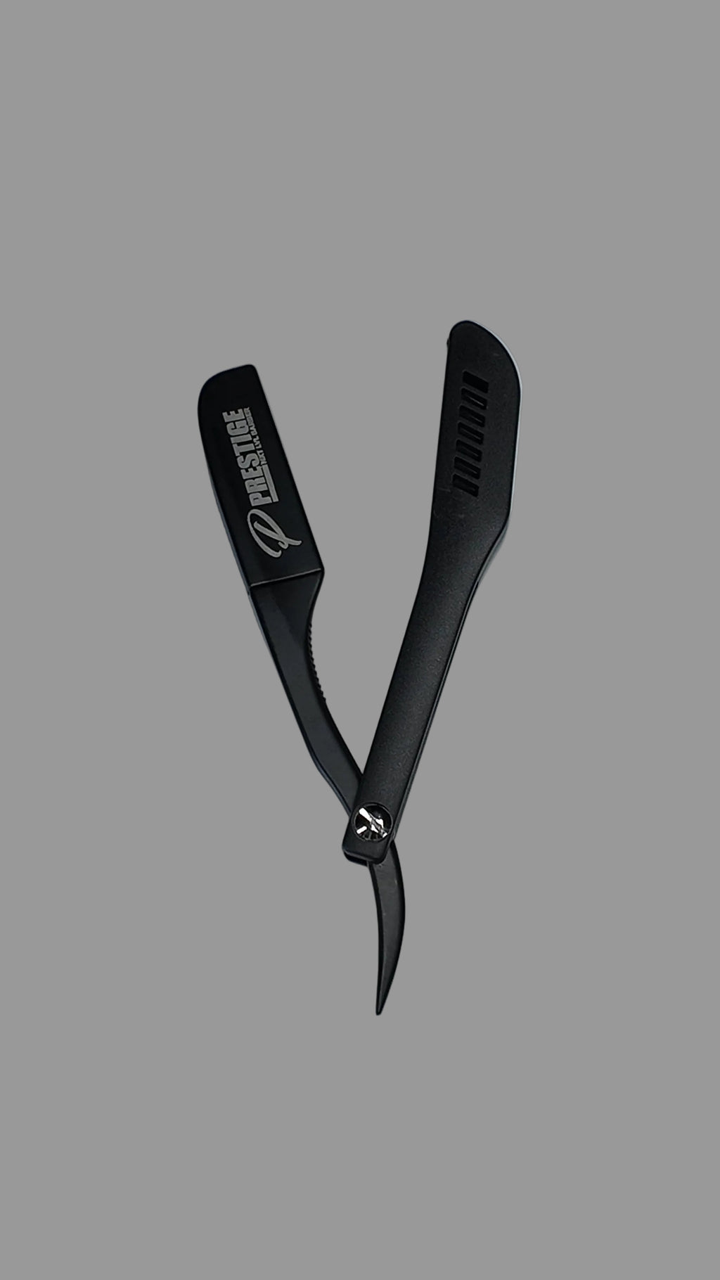 Ergonomic Black Razor Holder ￼