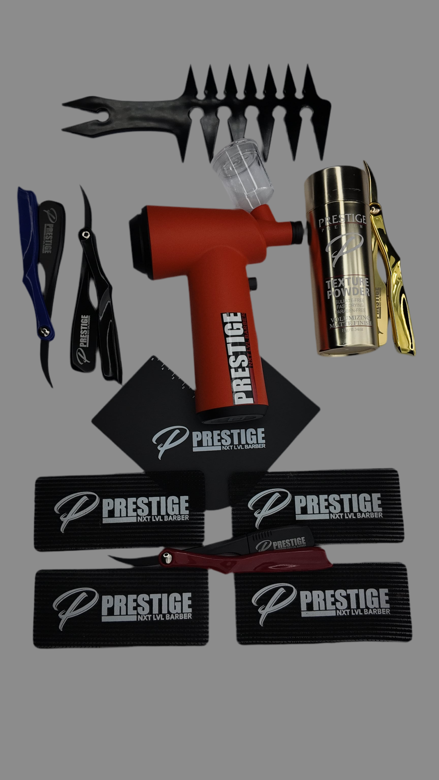 FIRE ORANGE BUNDLE Presitge Nxt LvL Barber Enhancement Gun