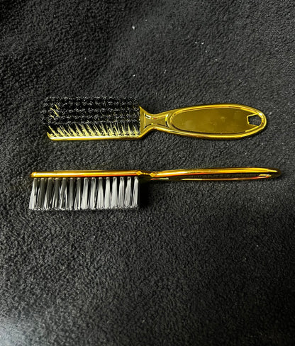 Gold Barber Brush